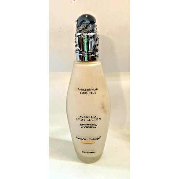 Bath &Body Works Luxuries Black Raspberry Vanilla Purely Silk lotion 4.75oz 50% - Picture 1 of 3